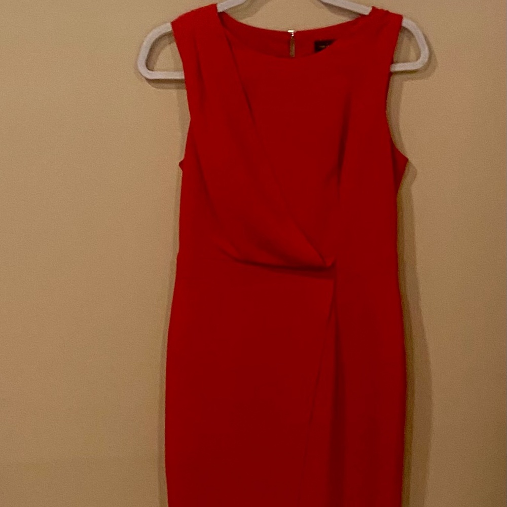 Red Sleeveless Dress Size 6